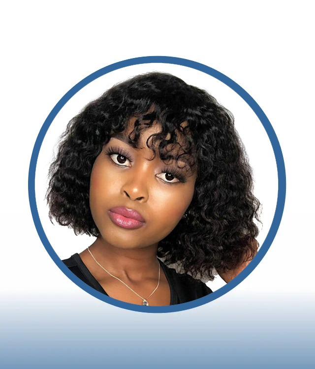 Deep Wave Fringe Wig