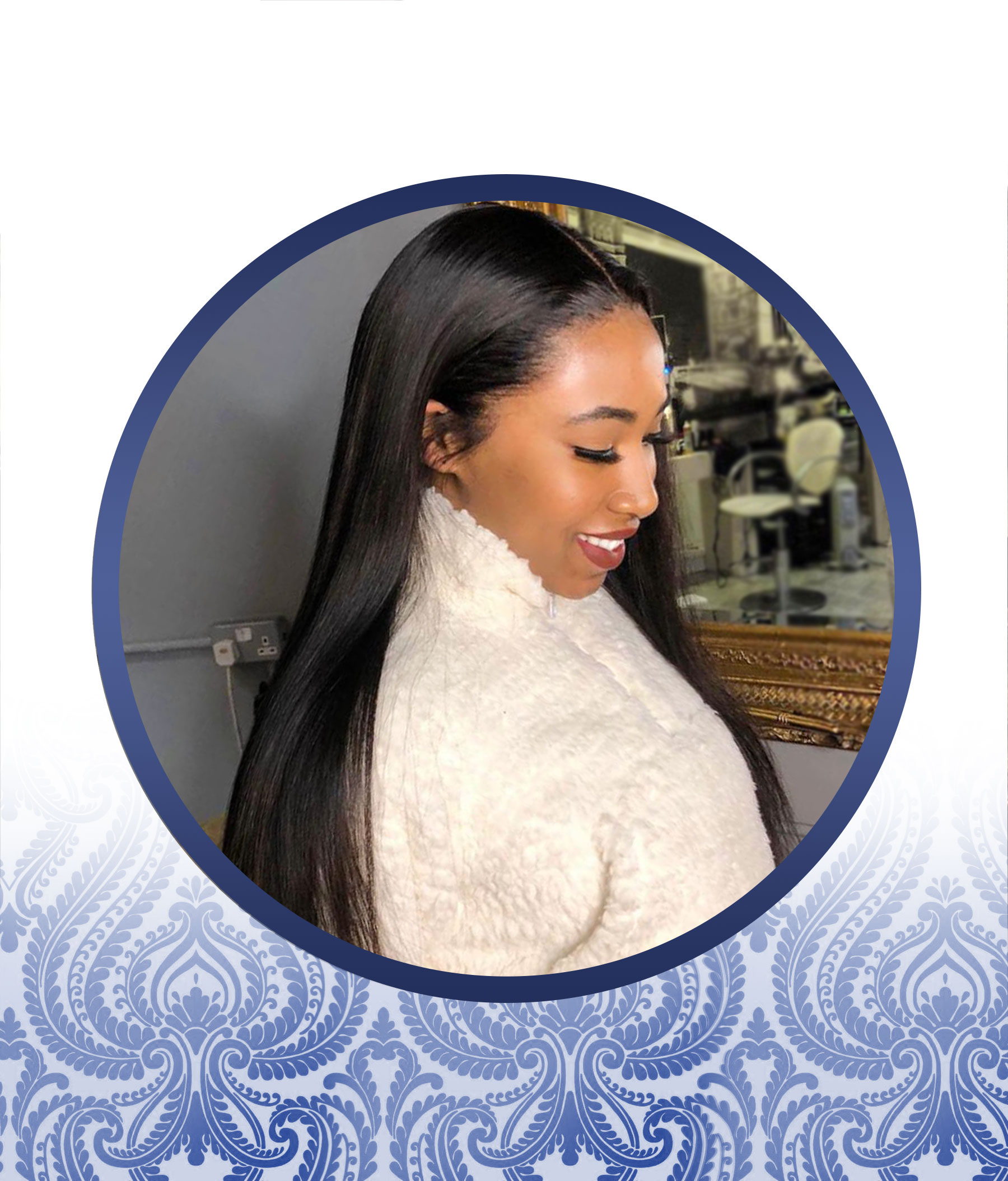 26" Straight Lace Frontal Wig