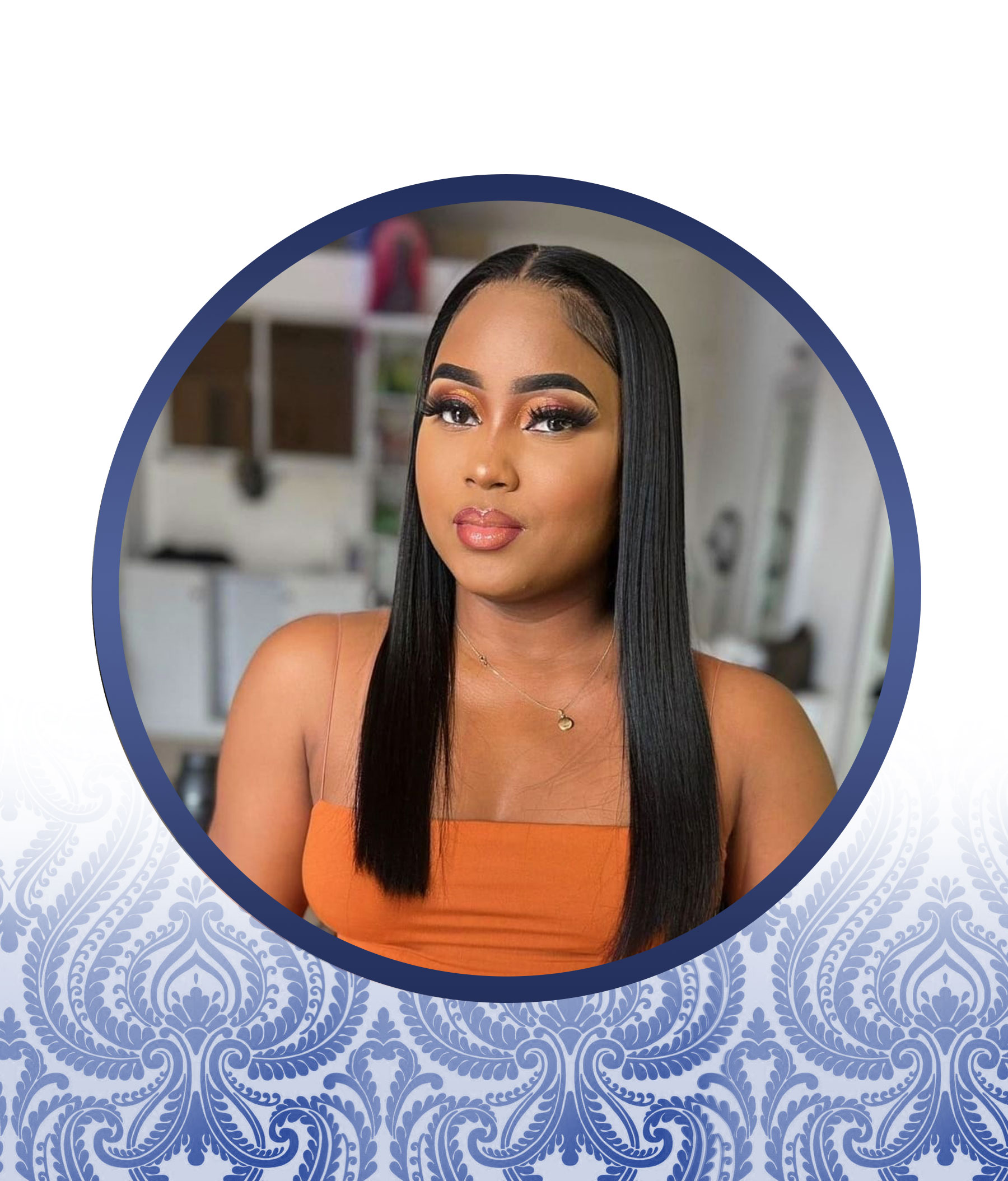 5X5 Straight 16inch Long Glueless Bob Wig