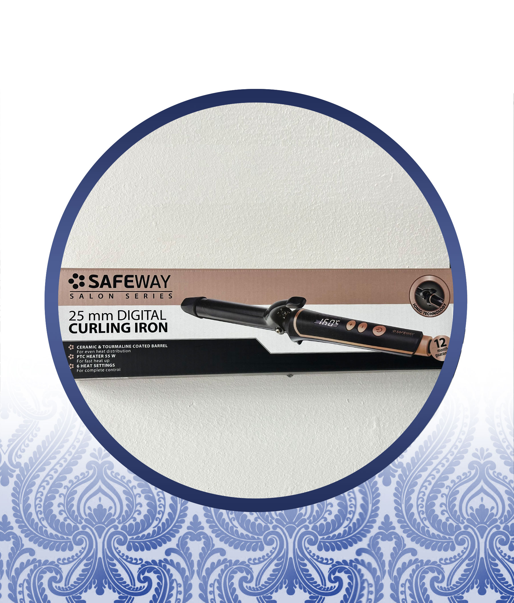 Safeway 25mm Digital Curling Iron