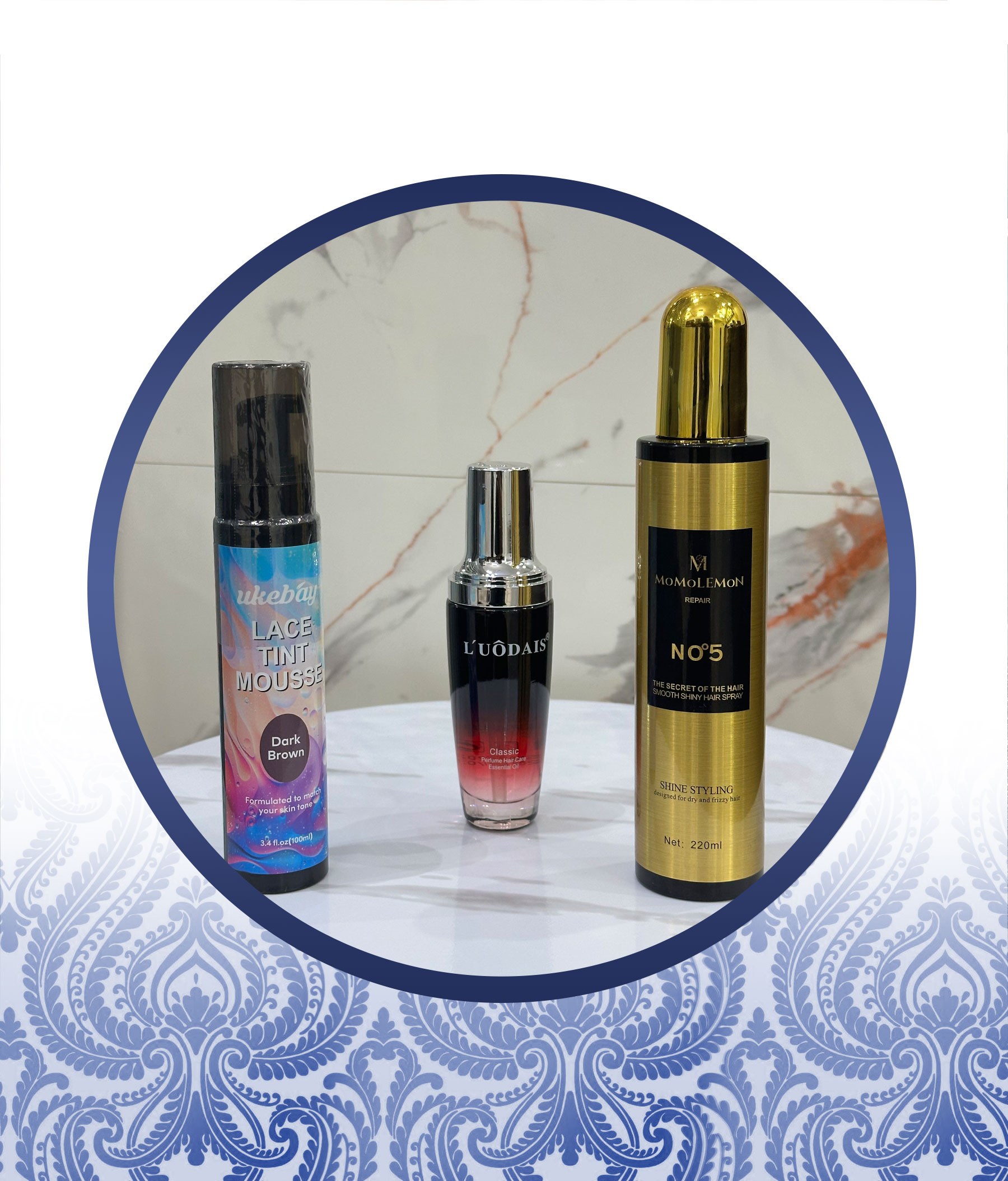Mini Straight Wig Care Kit