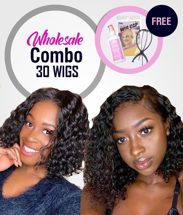 30 Curly Wig Combo