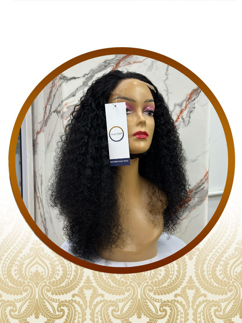 20″ Cool Curls 5×5 Double Drawn Glueless Lace Frontal Unit