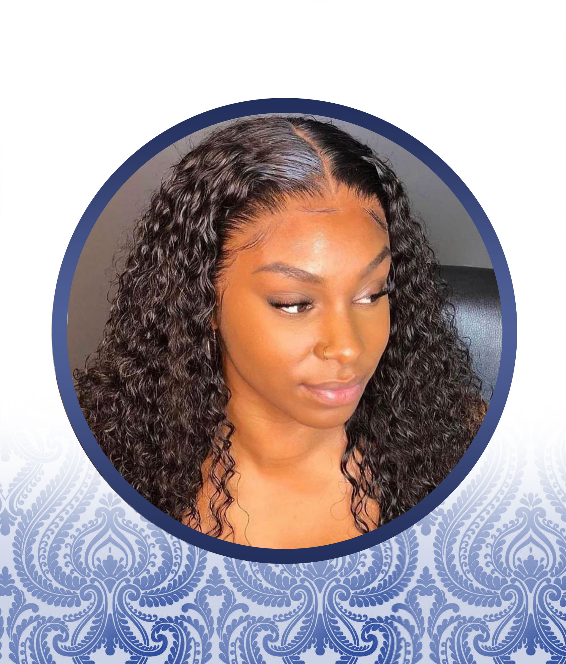 16" 3-Way Super Italian Curl Wig