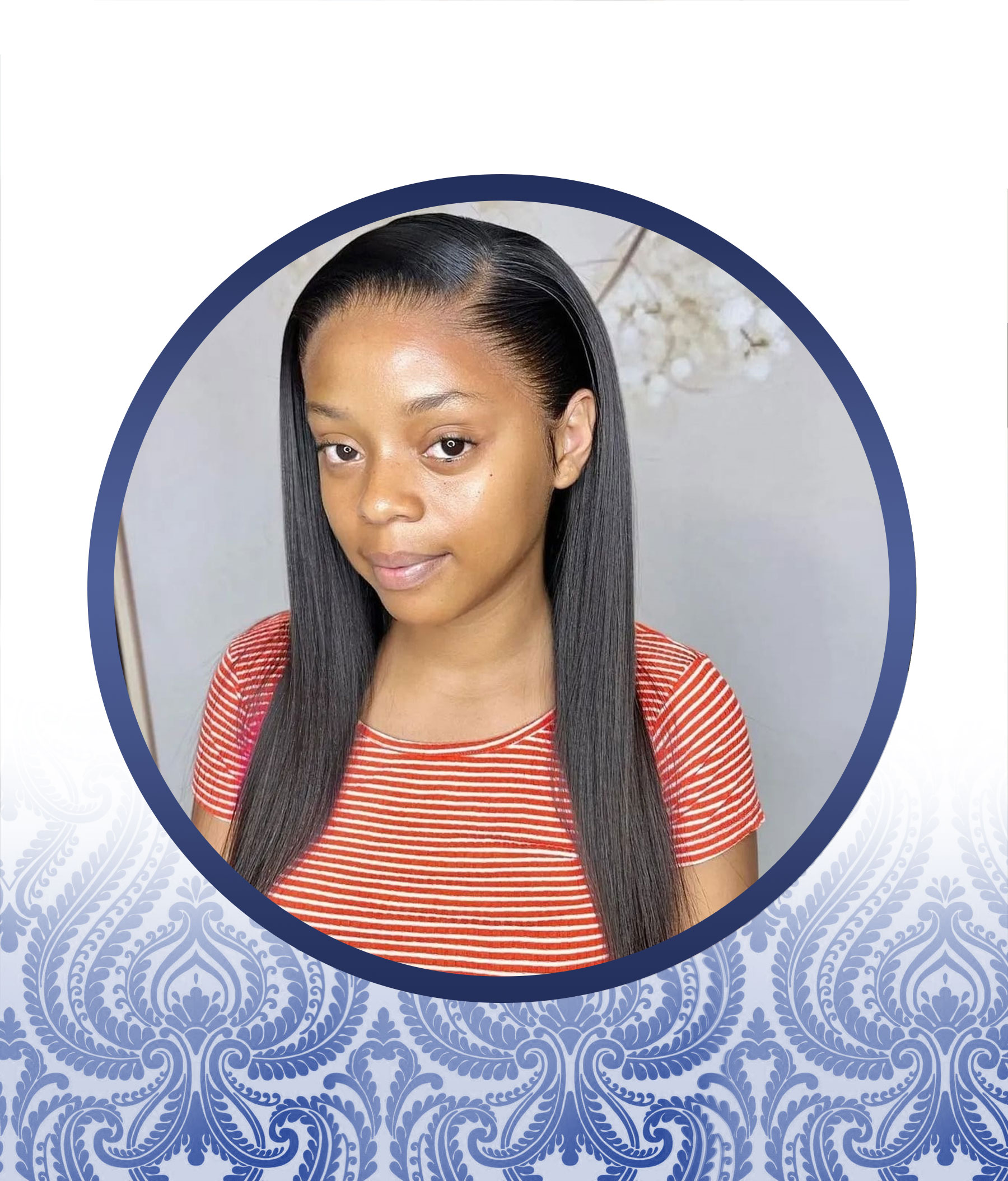 18" Lace Frontal Peruvian Wig