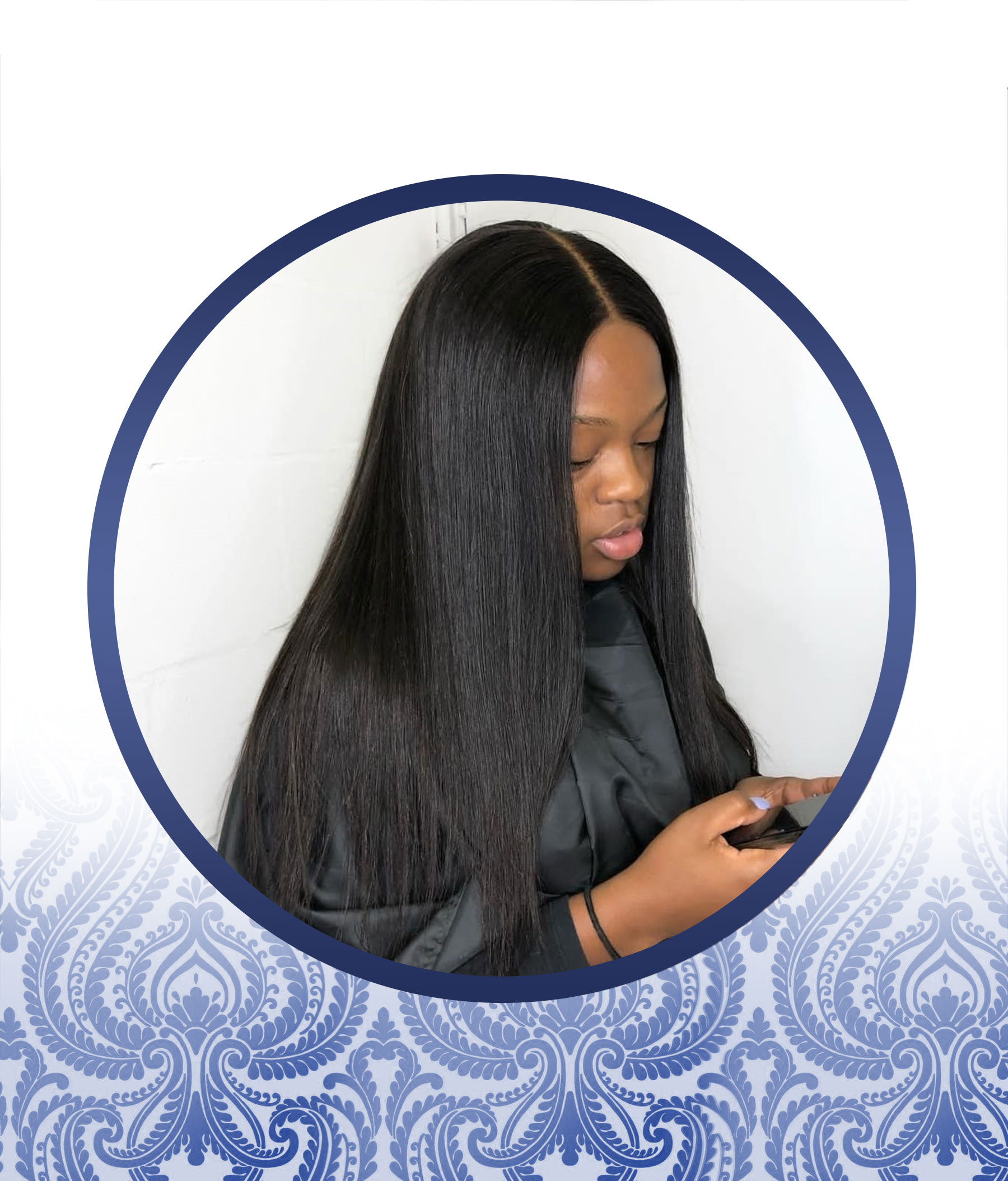 24 Inch Kim-K Long Peruvian Lace Glueless Wig