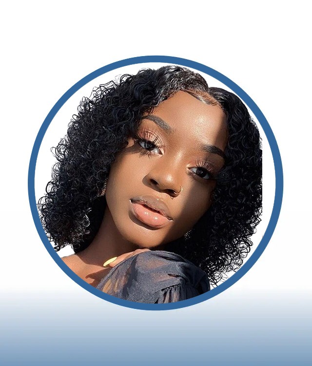 italian curl lace wig