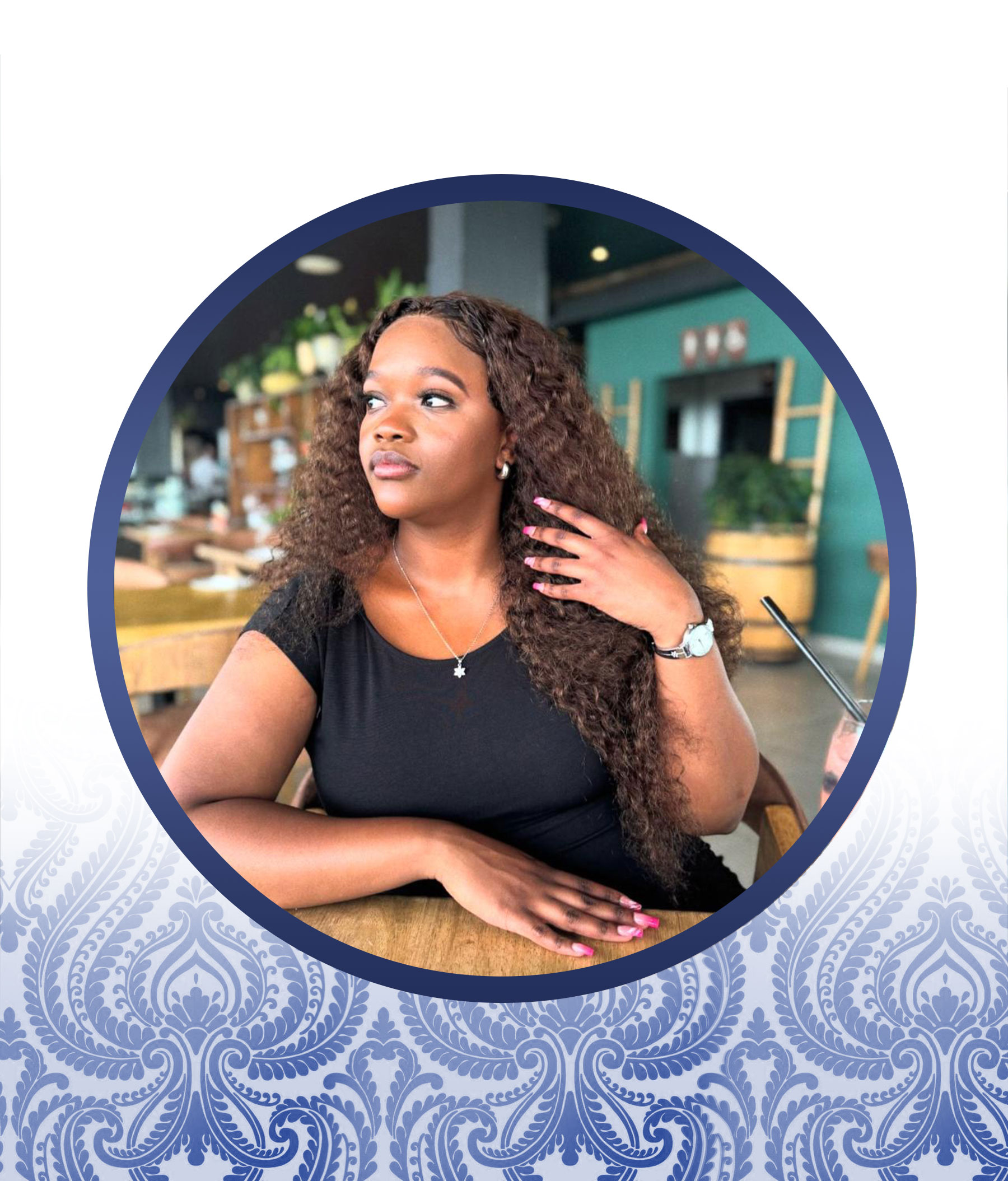 30 Inch Chocolate Brown Lace Frontal Waterwave Wig