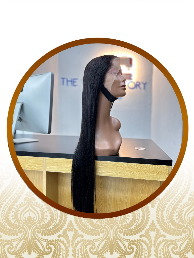 36" Raw Vietnamese Glueless13x4 Lace Frontal Unit