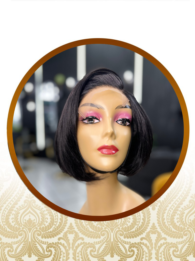 Boss Lady Glueless 5x5 Double-Drawn Full Density Ready-to-Go Lace Pixie Unit