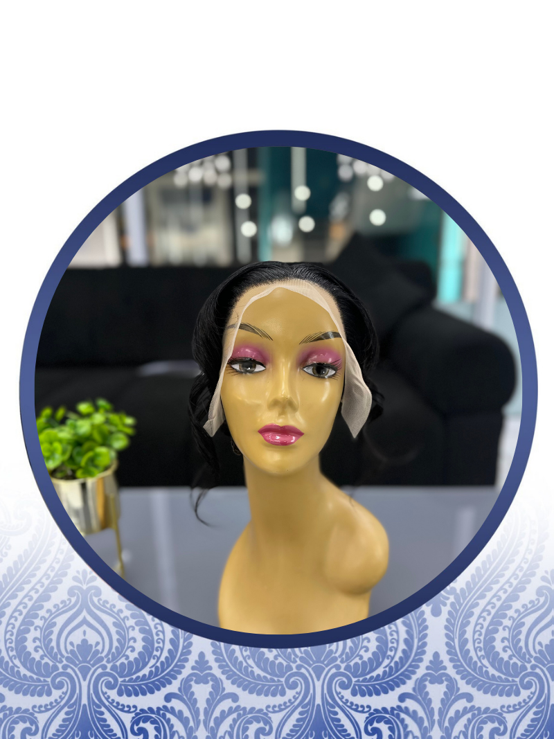 24" Bridal Straight Full Lace Frontal Wig - Image 3